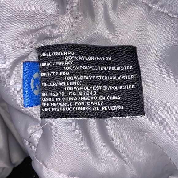 G-Unit Mens Bomber Heavyweight Jacket BLACK & GRAY - Picture 6 of 8